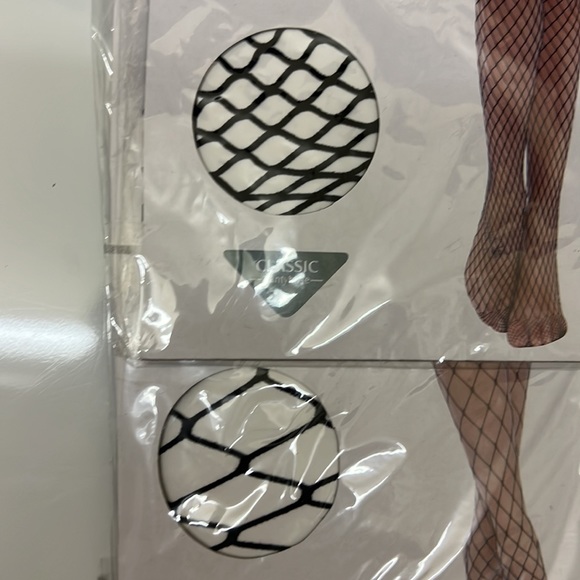 Black Fishnet Stockings! Size OS! - Picture 2 of 2